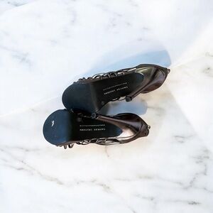 Chinese Laundry Black Strappy Heels